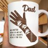 No Matter How Big We Get Personalized Mug, Gift For Dad