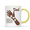 No Matter How Big We Get Personalized Mug, Gift For Dad