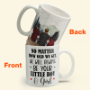No Matter How Old We Get, We Will Always Be Your Little Girls & Boys - Personalized Mug - Fathers Day Gift For Dad, Papa No Matter How Old We Get, We Will Always Be Your Little Girls & Boys - Personalized Mug - Fathers Day Gift For Dad, Papa