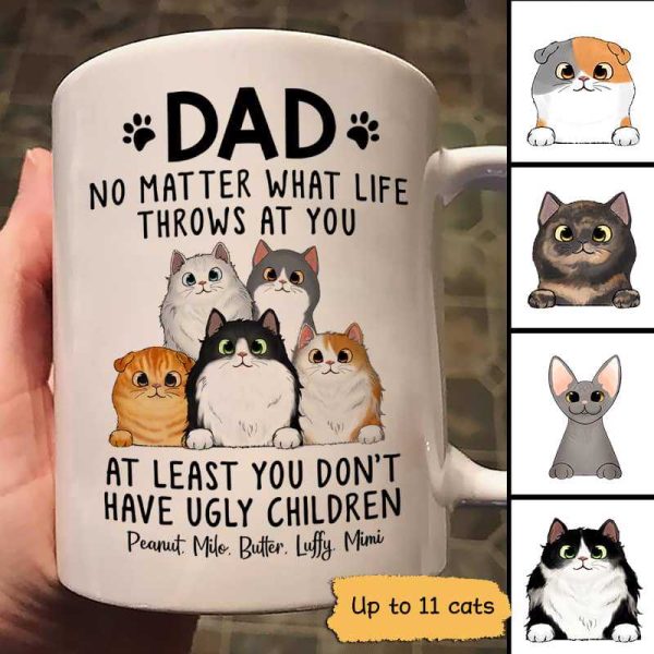 No Matter What Fluffy Cat Gift for Cat Lovers Personalized Mug No Matter What Fluffy Cat Gift for Cat Lovers Personalized Mug
