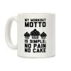 No Pain No Cake Coffee Mug No Pain No Cake Coffee Mug