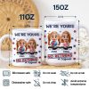 No Returns Or Refunds Parents - 3D Inflated Effect Printed Mug, Personalized White Edge-to-Edge Mug