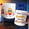 Nobody Test My Gangsta More Than, Gift For Mom, Personalized Mug, Mom And Kids Mug Nobody Test My Gangsta More Than, Gift For Mom, Personalized Mug, Mom And Kids Mug