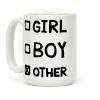 Non-Binary Checklist Coffee Mug Non-Binary Checklist Coffee Mug