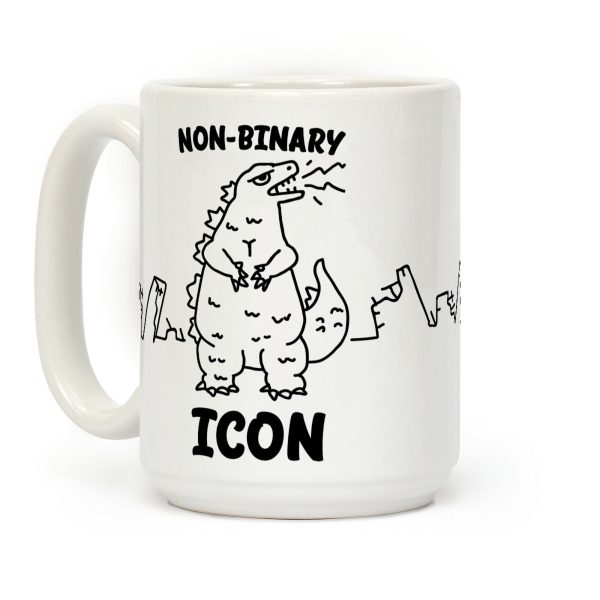 Non-Binary Icon Coffee Mug Non-Binary Icon Coffee Mug