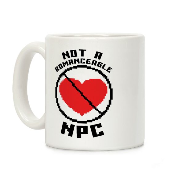 Not A Romanceable NPC Coffee Mug Not A Romanceable NPC Coffee Mug
