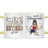 Not My Problem Anymore Retirement Personalized Mug, Farewell Good Luck Gift Coworker, Teacher, Nurse