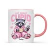 Not Today Cupid Anti- Funny Raccoon Personalized Mug