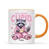 Not Today Cupid Anti- Funny Raccoon Personalized Mug