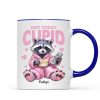 Not Today Cupid Anti- Funny Raccoon Personalized Mug