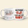 Nothing Butt Love For You Baby, Horny Sadistic Old Couple White Mug