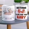 Nothing Butt Love For You Baby, Horny Sadistic Old Couple White Mug