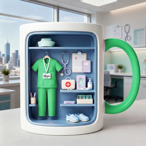 Nurse Coffee Accent Mug - Personalized Gifts For Nurse 03kita241225 Nurse Coffee Accent Mug - Personalized Gifts For Nurse 03kita241225