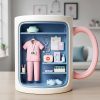 Nurse Coffee Accent Mug - Personalized Gifts For Nurse 03kita241225 Nurse Coffee Accent Mug - Personalized Gifts For Nurse 03kita241225