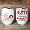 Of All The Butts Yours Is My Favorite-Personalized Coffee Mug- Gift For Couple- Funny Couple Coffee Mug