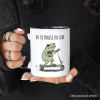 Off to Praise the Lord Funny Frog Personalized Mug, Christian Faith Humor Jesus Gift with Custom Name Off to Praise the Lord Funny Frog Personalized Mug, Christian Faith Humor Jesus Gift with Custom Name