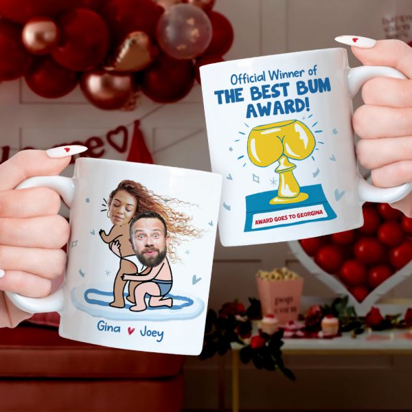 Official Winner Of The Best Bum Award, Couple Gift, Personalized Mug, Naughty Couple Mug Official Winner Of The Best Bum Award, Couple Gift, Personalized Mug, Naughty Couple Mug
