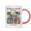 Old Couple Sitting On The Porch Growing Old Together Since Personalized Mug, Heartfelt Gift For Couple, For Him, For Her, Husband, Wife Old Couple Sitting On The Porch Growing Old Together Since Personalized Mug, Heartfelt Gift For Couple, For Him, For Her, Husband, Wife