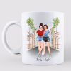 On Road Pretty Girls Besties Best Friends Personalized Mug