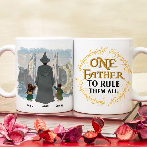 One Father To Rule Them All 04QHTN060623 Personalized Mug One Father To Rule Them All 04QHTN060623 Personalized Mug
