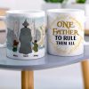 One Father To Rule Them All 04QHTN060623 Personalized Mug One Father To Rule Them All 04QHTN060623 Personalized Mug