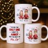 Only One I Want To Annoy, Text And Stars Design - Personalized Custom Coffee Mug - CPL1057_MG Only One I Want To Annoy, Text And Stars Design - Personalized Custom Coffee Mug - CPL1057_MG
