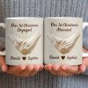 Our 1st Christmas Engaged, Hands Holding With Ring - Personalized Custom Coffee Mug - CPL773_MG Our 1st Christmas Engaged, Hands Holding With Ring - Personalized Custom Coffee Mug - CPL773_MG