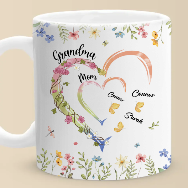 Our Family, Her Legacy - Family Personalized Custom Mug - Mother's Day, Gift For Mom, Grandma Our Family, Her Legacy - Family Personalized Custom Mug - Mother's Day, Gift For Mom, Grandma