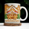 Our First Christmas Together Gingerbread Couple - Personalized Custom Coffee Mug - CPL998_MG Our First Christmas Together Gingerbread Couple - Personalized Custom Coffee Mug - CPL998_MG