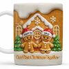 Our First Christmas Together Gingerbread Couple - Personalized Custom Coffee Mug - CPL998_MG Our First Christmas Together Gingerbread Couple - Personalized Custom Coffee Mug - CPL998_MG