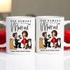 Our Humans Are Getting Married Personalized Mug, Custom Dog Cat Engagement Cup, Pet Engagement Wedding Gift