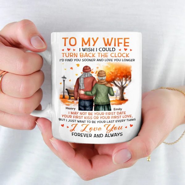 Our Love Story Is My Favorite Chapter - Couple Personalized Custom Mug - Gift For Husband Wife, Anniversary Our Love Story Is My Favorite Chapter - Couple Personalized Custom Mug - Gift For Husband Wife, Anniversary