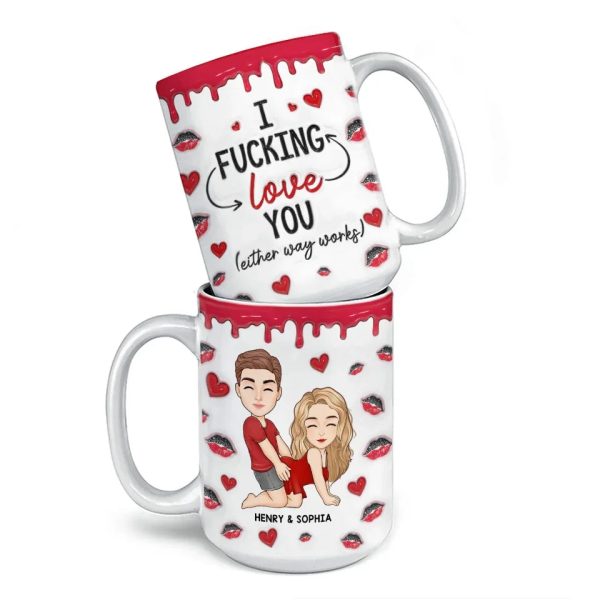 Our Love Will Always Be Timeless - Couple Personalized Custom 3D Inflated Effect Printed Mug - Christmas Gift For Husband Wife, Anniversary Our Love Will Always Be Timeless - Couple Personalized Custom 3D Inflated Effect Printed Mug - Christmas Gift For Husband Wife, Anniversary