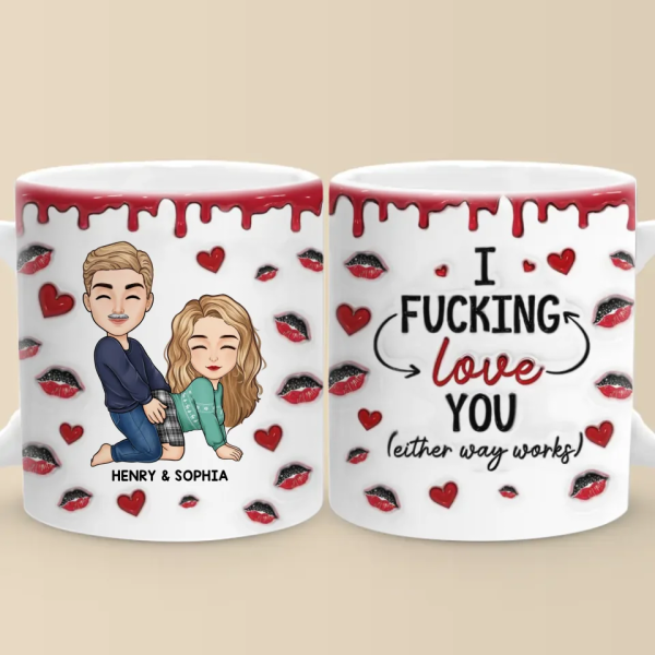Our Love Will Always Be Timeless - Couple Personalized Custom 3D Inflated Effect Printed Mug - Christmas Gift For Husband Wife, Anniversary Our Love Will Always Be Timeless - Couple Personalized Custom 3D Inflated Effect Printed Mug - Christmas Gift For Husband Wife, Anniversary