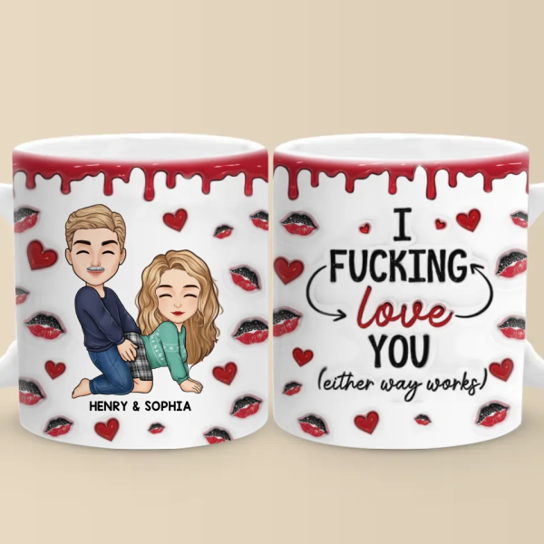 Our Love Will Always Be Timeless - Couple Personalized Custom 3D Inflated Effect Printed Mug - Christmas Gift For Husband Wife, Anniversary Our Love Will Always Be Timeless - Couple Personalized Custom 3D Inflated Effect Printed Mug - Christmas Gift For Husband Wife, Anniversary