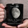 Our Moon Couple Gift Moon Phase Art Anniversary Gift For Him, Gift For Her Wedding Gift Personalized Mug