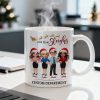 Our Team Sleighs - Personalized Mug - Perfect Christmas Gift For Work Besties, Colleagues, Coworkers