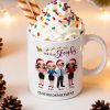 Our Team Sleighs - Personalized Mug - Perfect Christmas Gift For Work Besties, Colleagues, Coworkers