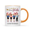 Our Team Sleighs - Personalized Mug - Perfect Christmas Gift For Work Besties, Colleagues, Coworkers