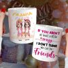 Pajama Party, Personalized Mug, Funny Gifts For Bestie