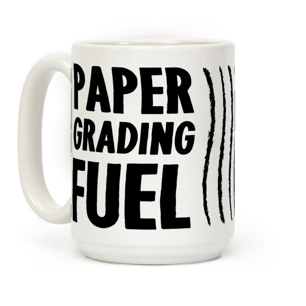 Paper Grading Fuel Coffee Mug