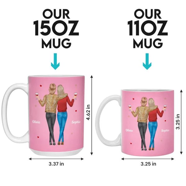Partners In Crime For Life - Bestie Personalized Custom Mug - Gift For Best Friends, BFF, Sisters Partners In Crime For Life - Bestie Personalized Custom Mug - Gift For Best Friends, BFF, Sisters