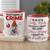 Partners In Crime- Personalized Accent Mug - Couple Gift- Funny Couple Mug Partners In Crime- Personalized Accent Mug - Couple Gift- Funny Couple Mug