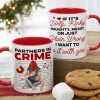 Partners In Crime- Personalized Accent Mug - Couple Gift- Funny Couple Mug Partners In Crime- Personalized Accent Mug - Couple Gift- Funny Couple Mug
