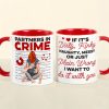 Partners In Crime- Personalized Accent Mug - Couple Gift- Funny Couple Mug Partners In Crime- Personalized Accent Mug - Couple Gift- Funny Couple Mug
