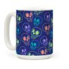 Pastel Skulls Glitch Coffee Mug Pastel Skulls Glitch Coffee Mug