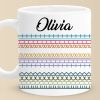 Patchwork Of Passion - Friend Personalized Custom Hidden Message Mug - Gift For Best Friends, Sisters, Family Members, Coworkers