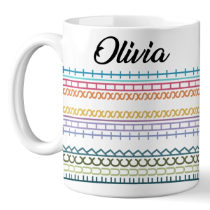 Patchwork Of Passion - Friend Personalized Custom Hidden Message Mug - Gift For Best Friends, Sisters, Family Members, Coworkers