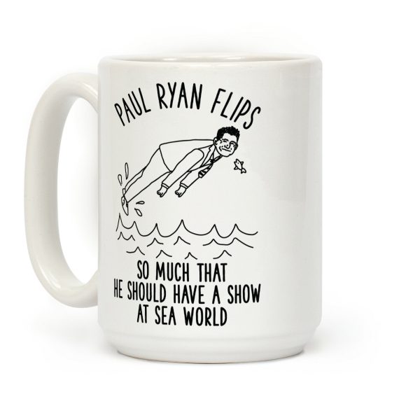 Paul Ryan Flips Coffee Mug