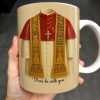 Peace Be With You, Papal Vestments and Cross - Personalized Custom Coffee Mug - FTH073_MG Peace Be With You, Papal Vestments and Cross - Personalized Custom Coffee Mug - FTH073_MG